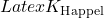 Latex K_{\text{Happel}}