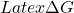 Latex \Delta G